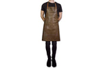 Tablier de barbecue DutchDeluxes en cuir - Marron