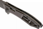 Couteau pliant Kershaw Boilermaker KS.3475 manche tout en acier marron 10,8cm