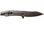 Couteau pliant Kershaw Boilermaker KS.3475 manche tout en acier marron 10,8cm