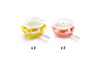 Set de 4 moules à glace Lékué en silicone - Formes donut et bretzel
