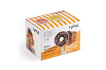 Set de 4 moules à glace Lékué en silicone - Formes donut et bretzel