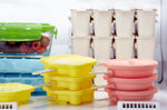 Set de 4 moules à glace Lékué en silicone - Formes donut et bretzel