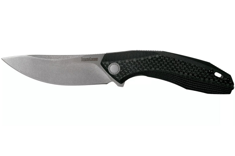 Couteau pliant Kershaw KS.4038 Tumbler manche en G10 et fibre de carbone noir 10,2cm