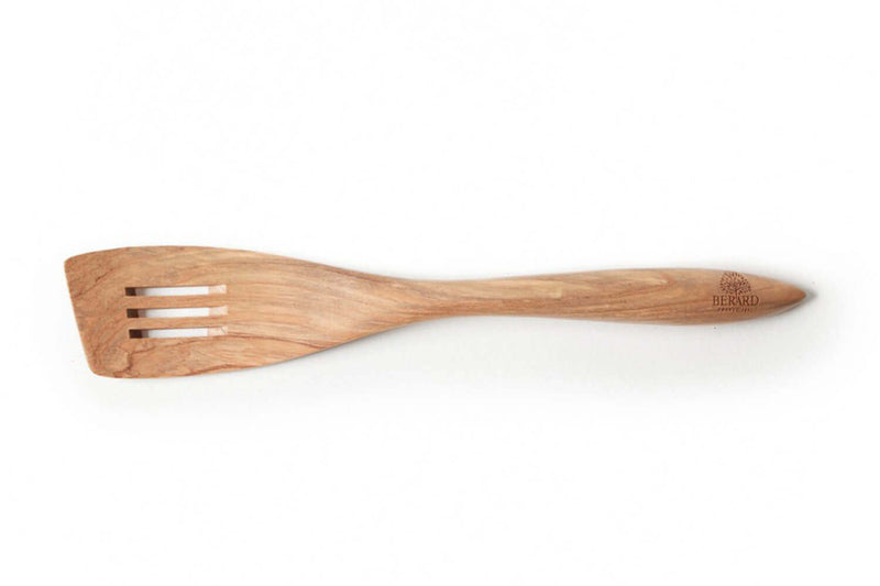 Spatule ajourée Bérard Terra faite main en olivier 32cm
