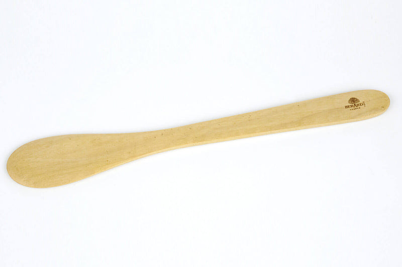 Spatule ronde Bérard Contour faite main en olivier 30cm