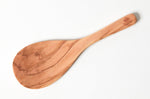 Cuillère à riz Bérard faite main en bois d'olivier 21,5cm