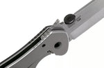 Couteau pliant Kershaw CQC-6K D2 KS.6034D2 manche en acier inox et G10 noir 11,4cm