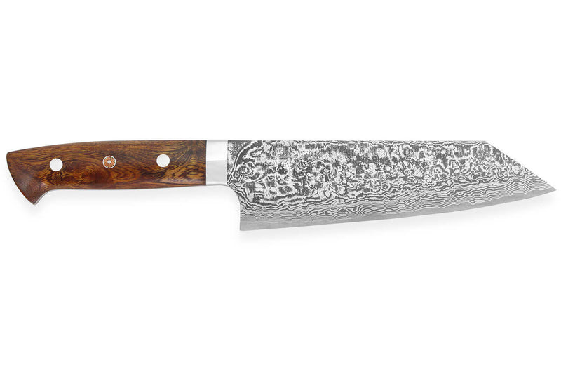 Couteau bunka japonais Takeshi Saji R2 Damas Mosaïque 18cm