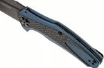 Couteau pliant Kershaw Natrix Copper KS.7007CF manche en G10 revêtu de fibres de carbone noir 10,8cm