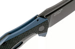 Couteau pliant Kershaw Natrix Copper KS.7007CF manche en G10 revêtu de fibres de carbone noir 10,8cm