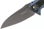 Couteau pliant Kershaw Natrix Copper KS.7007CF manche en G10 revêtu de fibres de carbone noir 10,8cm