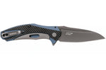 Couteau pliant Kershaw Natrix Copper KS.7007CF manche en G10 revêtu de fibres de carbone noir 10,8cm