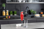 Mixeur Plongeant Bamix M200 Mono rouge avec accessoires
