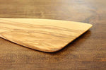 Spatule large biseautée Bérard faite main en olivier 30cm