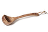 Louche Bérard 14cl faite main en olivier qualité artisanale avec lanière 36cm