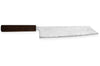 Couteau kiritsuke japonais artisanal Wusaki Unagi AUS10 damas 24cm manche chêne