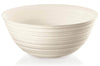 Saladier blanc Guzzini Tierra en bouteilles recyclées - 30cm