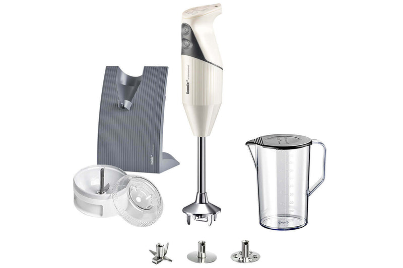 Mixeur plongeant Bamix M200 Swissline crème avec accessoires