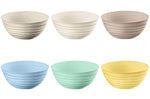 Set de 6 bols multicolores Guzzini Tierra en bouteilles recyclées Ø12,2cm