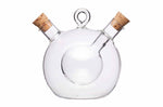 Bouteille huilier vinaigrier ronde 2 en 1 KitchenCraft