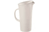 Carafe blanche Guzzini Tierra en bouteilles recyclées 1,8L