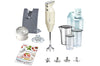 Coffret Bamix Pâtisserie M200 Swissline crème - accessoires + livre de recettes