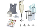 Coffret Bamix Pâtisserie M200 Swissline crème - accessoires + livre de recettes