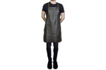 Tablier de cuisine à bretelles DutchDeluxes en cuir - Gris