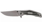 Couteau pliant Kershaw Duojet KS.8300 manche en acier/fibres de carbone 11,4cm