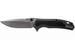 Couteau pliant Kershaw Fringe KS.8310 manche en acier/fibres de carbone 10,5cm