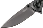 Couteau pliant Kershaw Fringe KS.8310 manche en acier/fibres de carbone 10,5cm