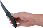 Couteau pliant Kershaw Outright KS.8320 manche en acier/G10 bleu 11,1cm