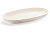 Plat de service blanc Guzzini Tierra en bouteilles recyclées 41x22,9x4,2cm