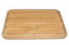 Planche à découper Bérard en bambou avec rigole et poche à jus 45x32cm