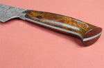 Couteau bunka japonais Takeshi Saji R2 Damas Mosaïque 18cm