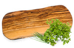 Planche à découper Bérard Vague collection Rustique faite main en olivier 35x20cm