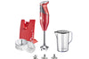 Bamix Mixeur plongeant M200 Swissline Rouge croix avec accessoires