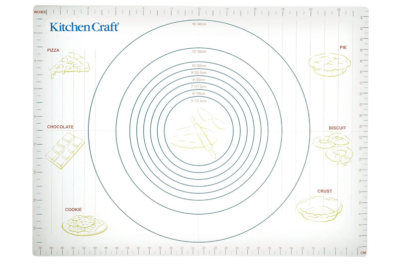 Tapis de pâtisserie antiadhérent KitchenCraft 45x61cm