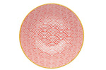 Bol en grès émaillé KitchenCraft motif arc bleu et rouge