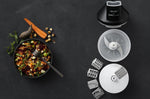 Robot Bamix SliceSy noir pour mixeur Bamix polyvalent