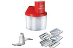 Coffret Bamix SuperBox couleur Rouge - Bamix SwissLine + SliceSy et accessoires