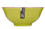 Bol en grès émaillé KitchenCraft motif géométrique vert