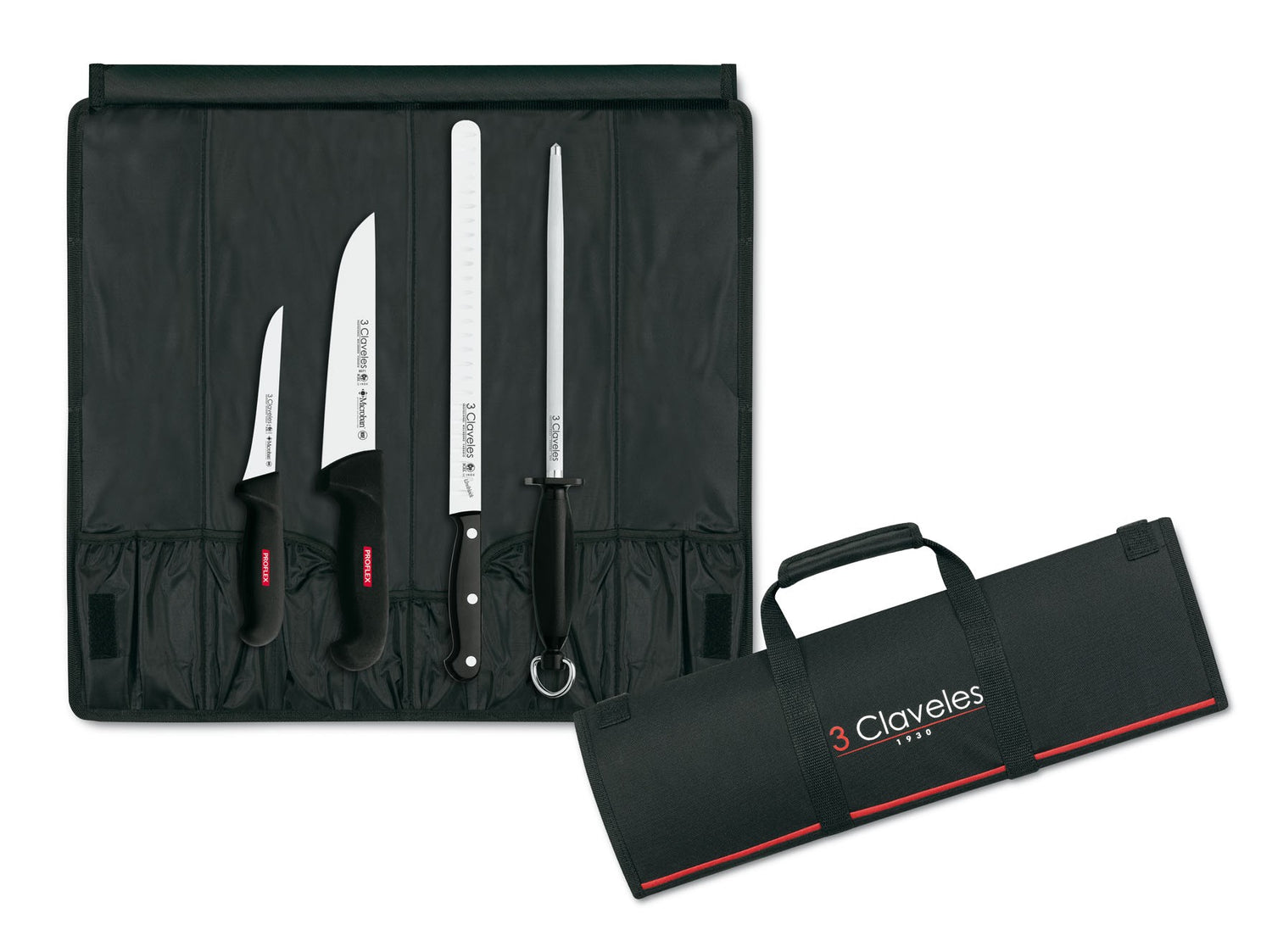 Trousse professionnelle découpe du jambon 3 Claveles