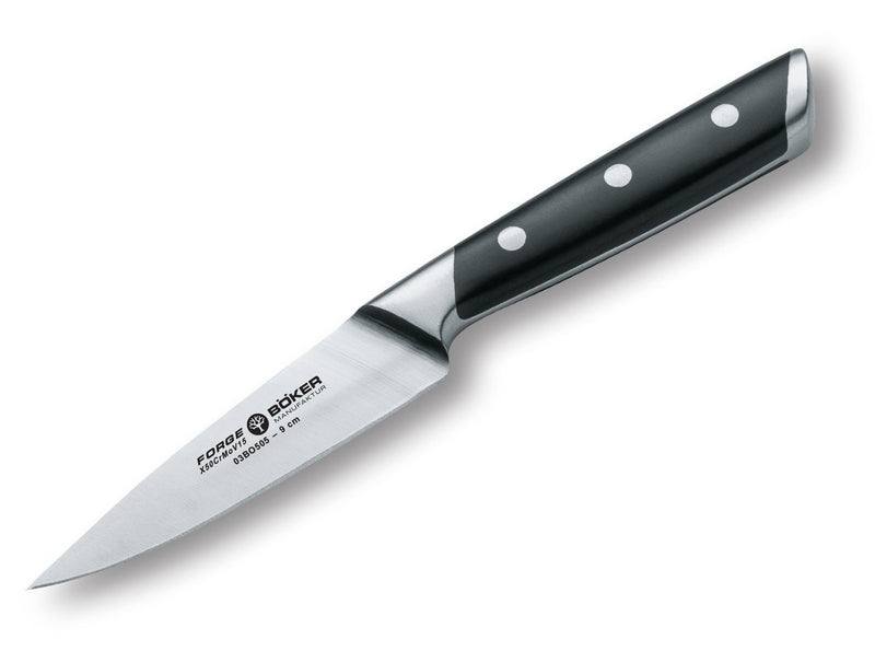 Couteau d'office forgé Boker lame 9cm