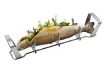 Support pour poisson Gefu en acier inox 35cm