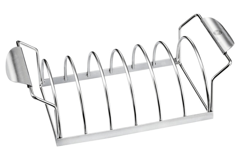 Support pour ribs Gefu en acier inox 40cm