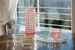 Plat de service transparent Guzzini Tiffany en acrylique 45x31x4,5cm
