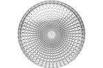 Plateau rond transparent Guzzini Tiffany en acrylique Ø35cm