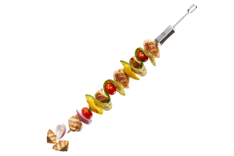 Set de 5 piques à brochettes Gefu en inox 45cm