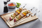 Set de 5 piques à brochettes Gefu en inox 45cm